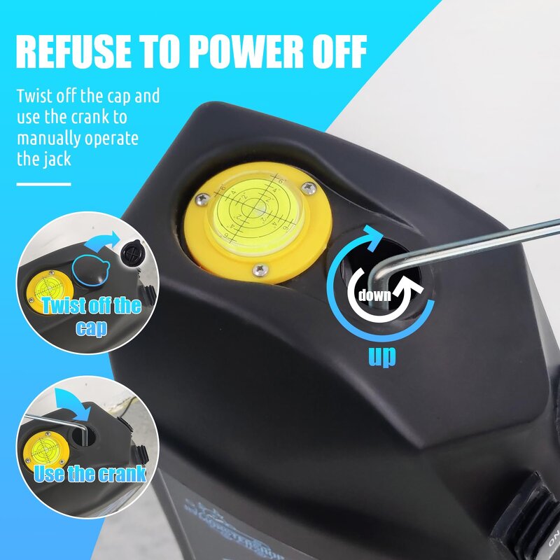 RV Power Tongue Jack Supplier - Heavy Duty Electric 12v DC