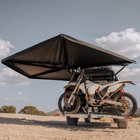 Car Roof Awning Factory - 2.5M Radius Foldable Easy Opened