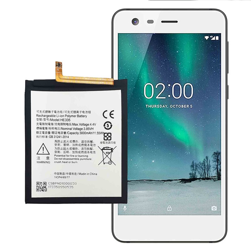 Nokia Battery Factory - HE335 3000mAh for Nokia 2