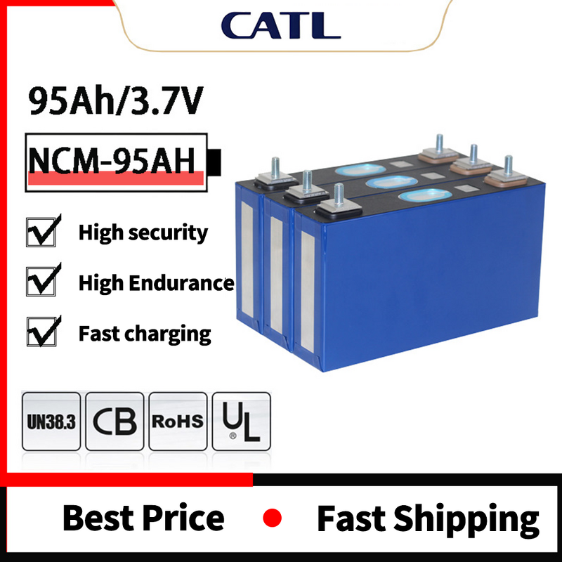 Lithium Battery Cell Factory - CATL 95Ah 3.7v Prismatic NCM
