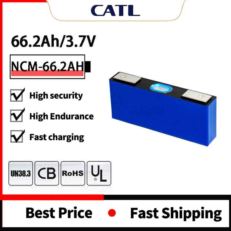 Lithium Battery Cell Supplier - CATL 66.2Ah 3.7v Prismatic NCM