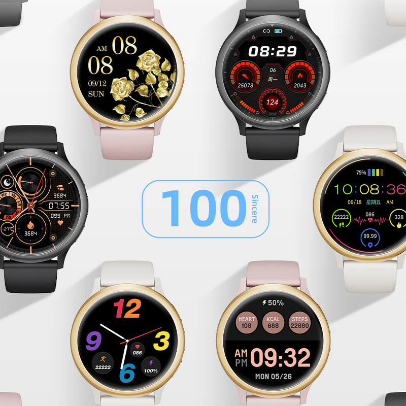 Smart Watch Factory - M55 LED Screen Leather Strap