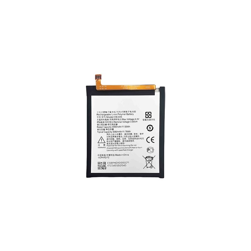 Nokia Battery Factory - HE345 3060mAh for Nokia 6.1 TA-1043