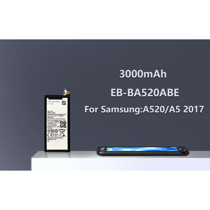 Samsung Battery Supplier - EB-BA520ABE 3000mah for A5 2017