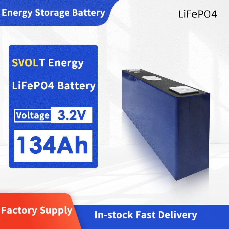 LiFePO4 Battery Cell Supplier - SVOLT 3.2V 134Ah for Golf Cart
