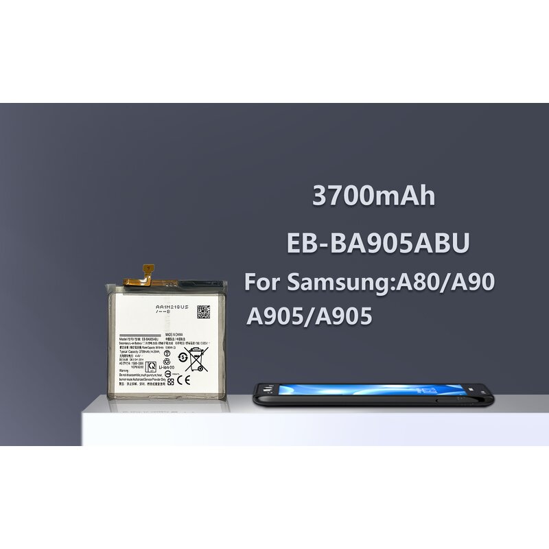 Samsung Battery Supplier - EB-BA905ABU 3700mah for A80 A90