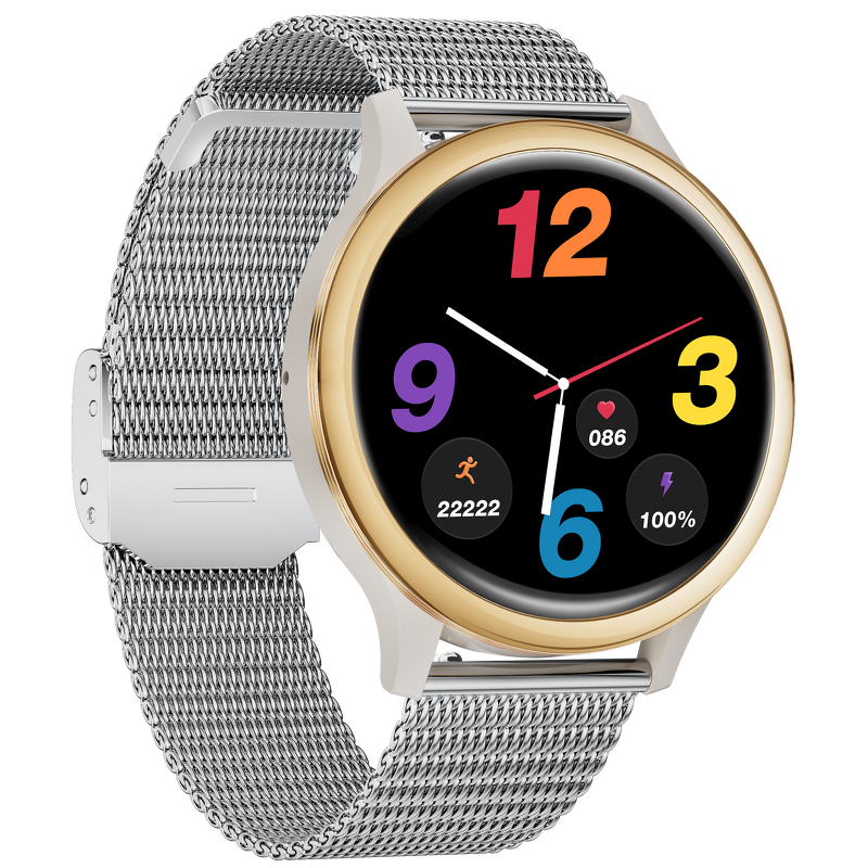 Smartwatch Factory - M55 Stainless Steel Fitness Tracker