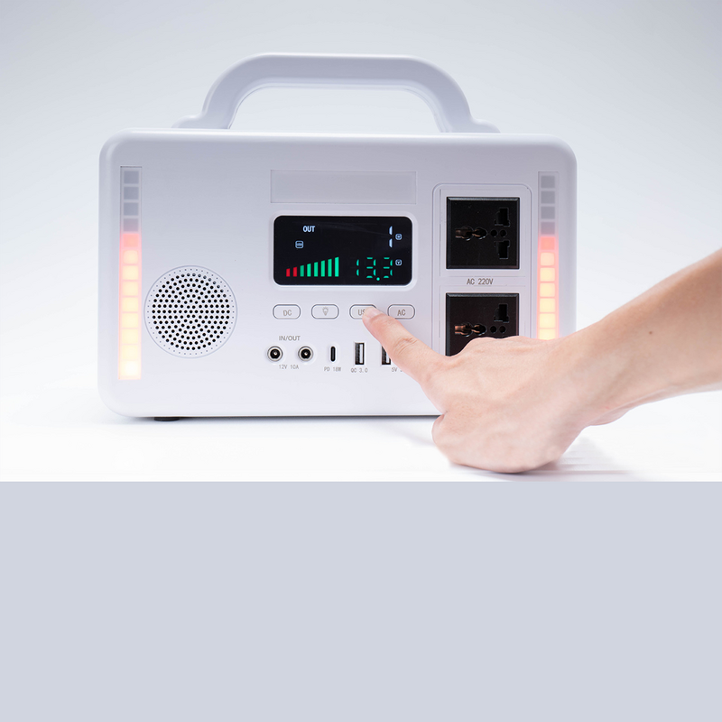 Solar Power Station Factory - 300W 192Wh Portable Outdoor