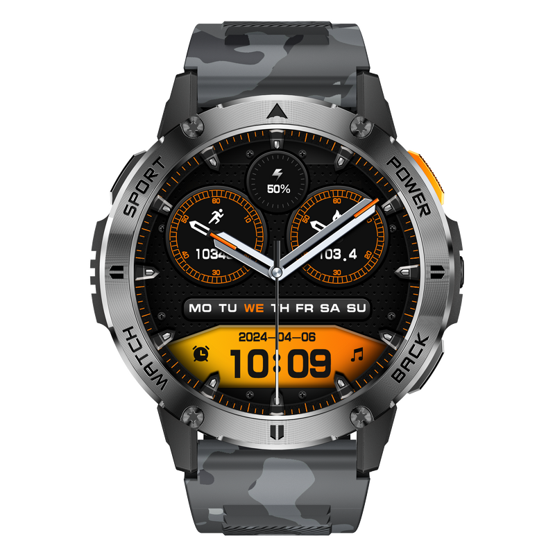 Digital Watch Supplier - YK07 LED Silicone Camouflage Style