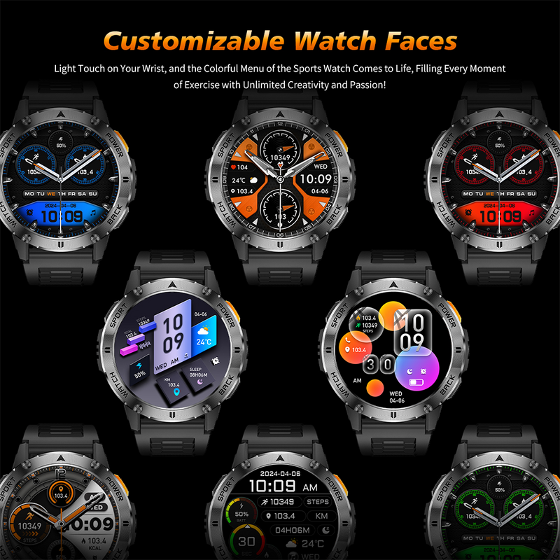 Digital Watch Supplier - YK07 LED Silicone Camouflage Style