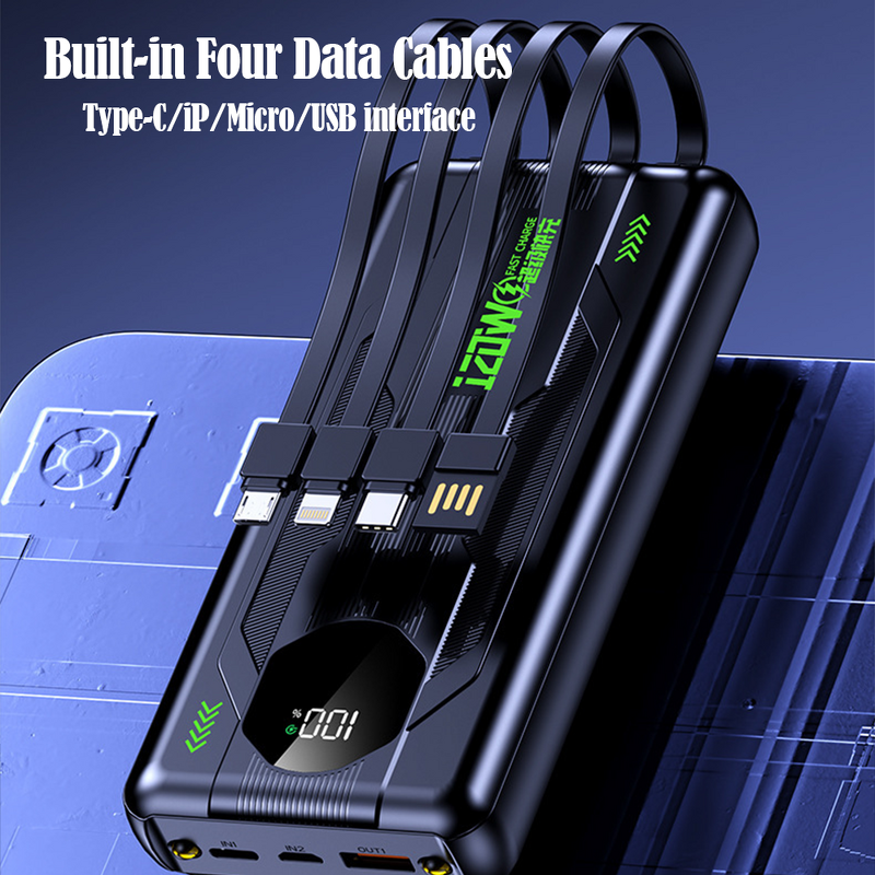 Power Bank Factory - 20000mAh High Capacity QC Plug Fast Charging