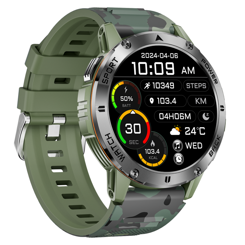 Digital Watch Supplier - YK07 LED Silicone Camouflage Style