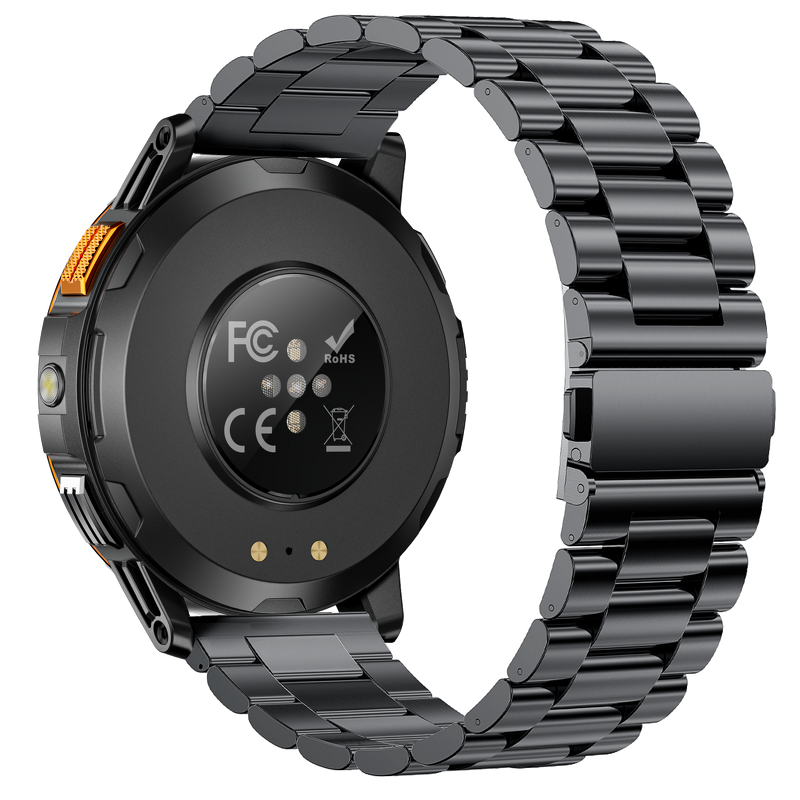 Digital Watch Factory - YK07 LED Noctilucan Stainless Steel