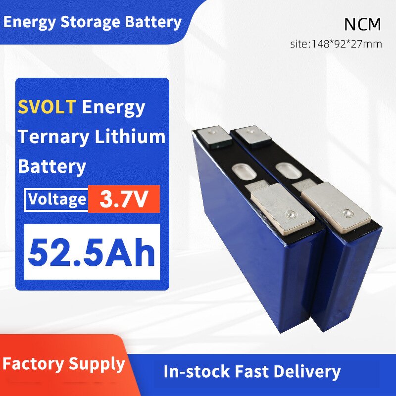 Lithium Battery Cell Factory - SVOLT NCM 3.7V 52.5Ah for EPS
