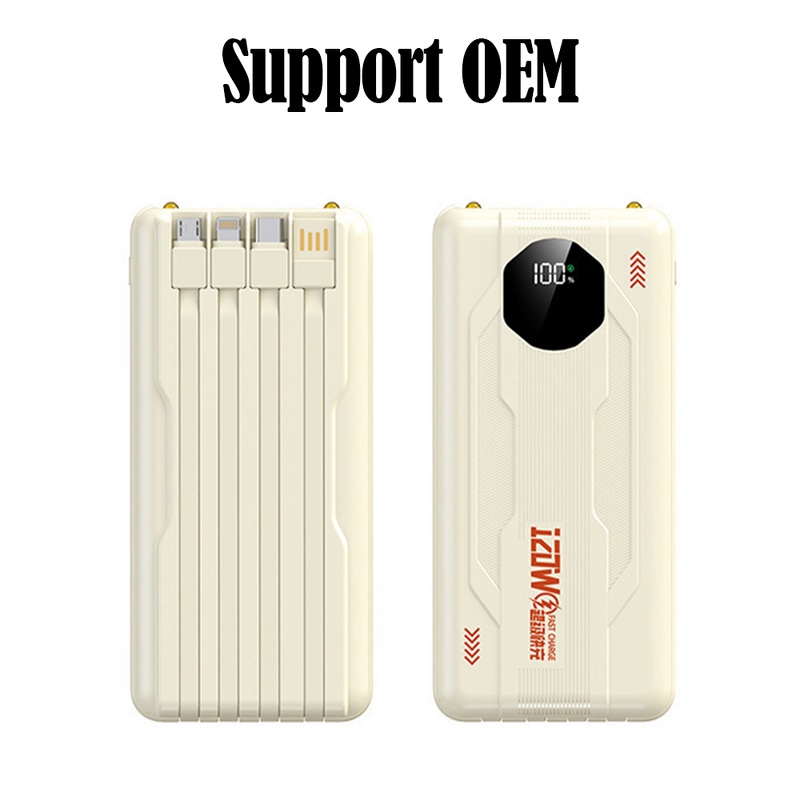 Power Bank Factory - 20000mAh High Capacity QC Plug Fast Charging