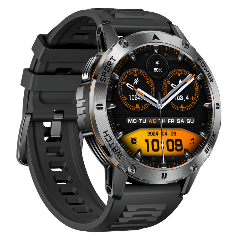 Smartwatch Factory - YK07 Heart Rate Monitor Answer Call