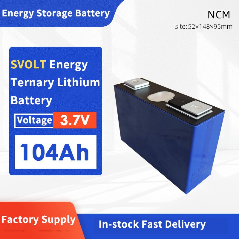 Lithium Battery Cell Supplier - SVOLT 3.7V 104Ah for Vehicle