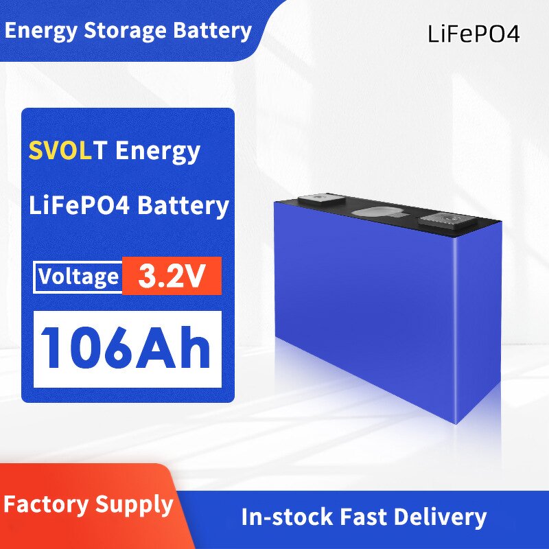 LiFePO4 Battery Cell Factory - SVOLT 3.2V 106Ah for Golf Cart