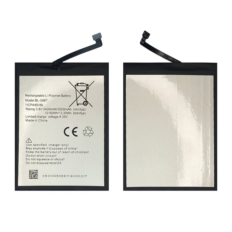 Tecno Battery Supplier - BL-34BT 4000mah for Spark 2