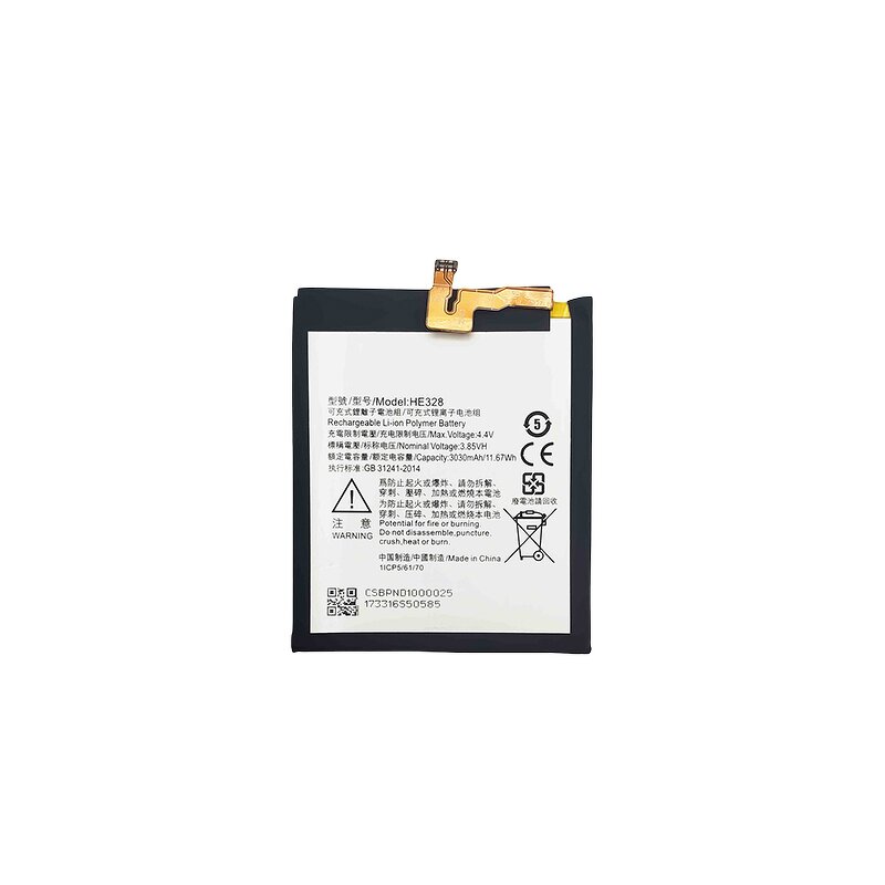 Nokia Battery Factory - HE328 3030mAh for Nokia 8 TA-1004