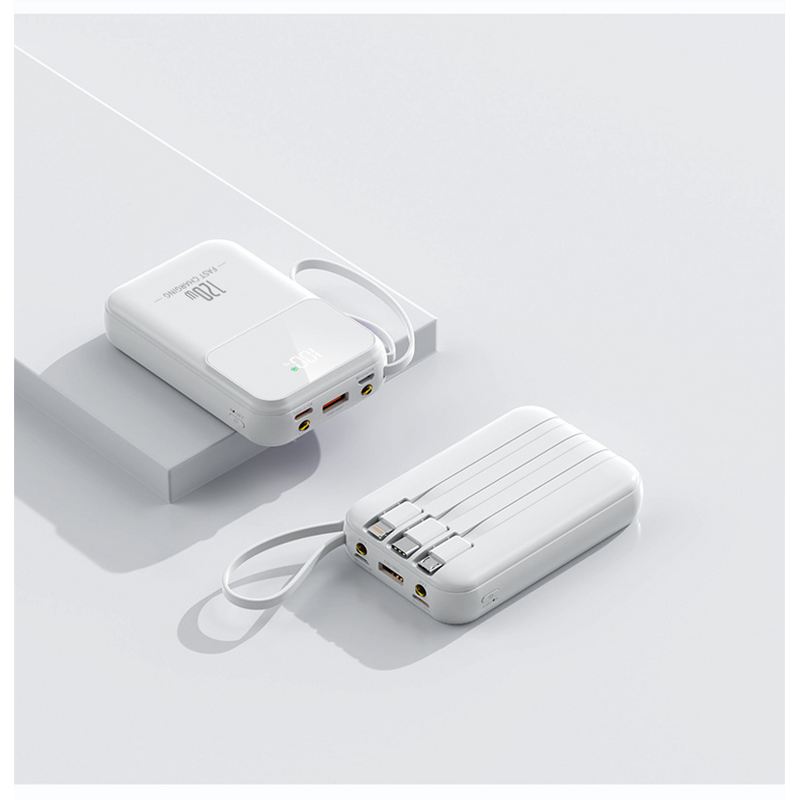 Power Bank Supplier - DX275 10000mAh 120W Fast Charge Built-in