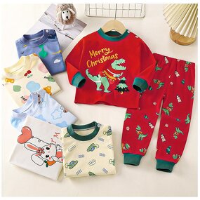 Kids Pajamas Manufacturer - OEM High Quality Cotton Autumn Winter 2pcs