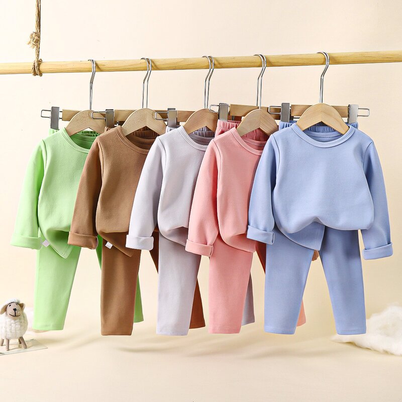 Children Clothing Set Manufacturer - OEM Custom Logo Autumn Winter Cotton