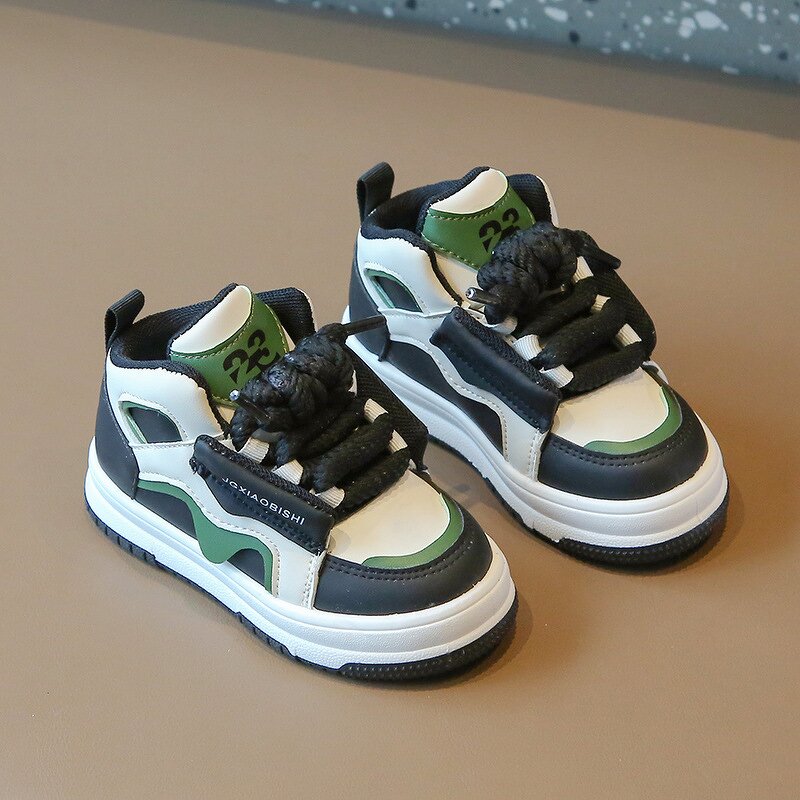 Children's Sneakers Manufacturer - OEM Custom Spring Autumn Toddlers Pu