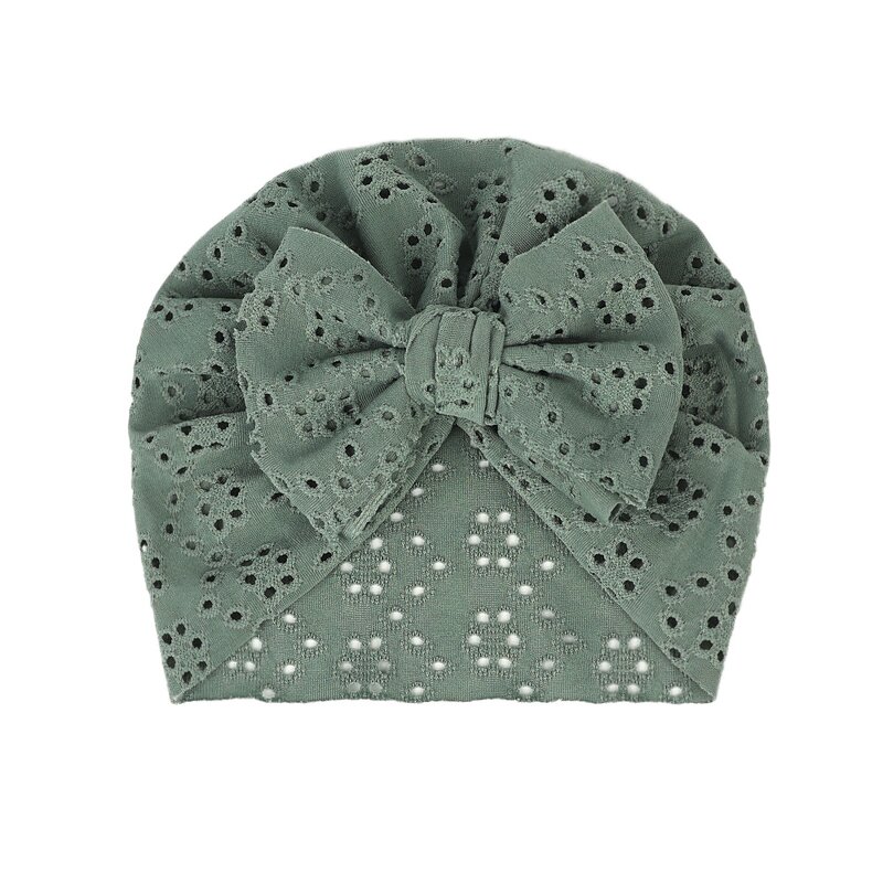 Baby Girl Hat Manufacturer - OEM Spring Summer Big Bow Cotton Outdoor