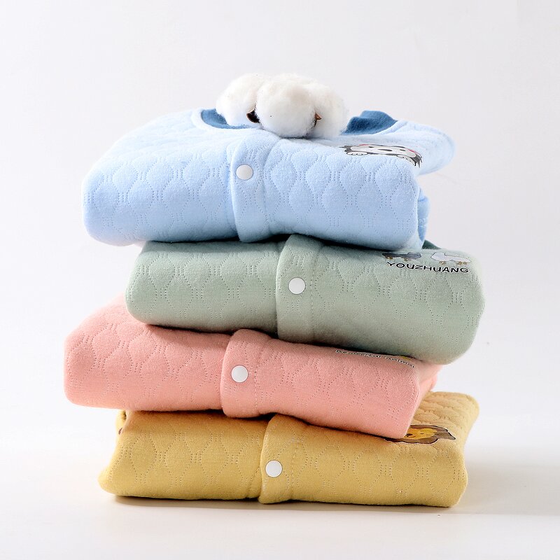 Baby Clothes Set Manufacturer - OEM Custom 2021 Winter 2pcs Cotton Toddler