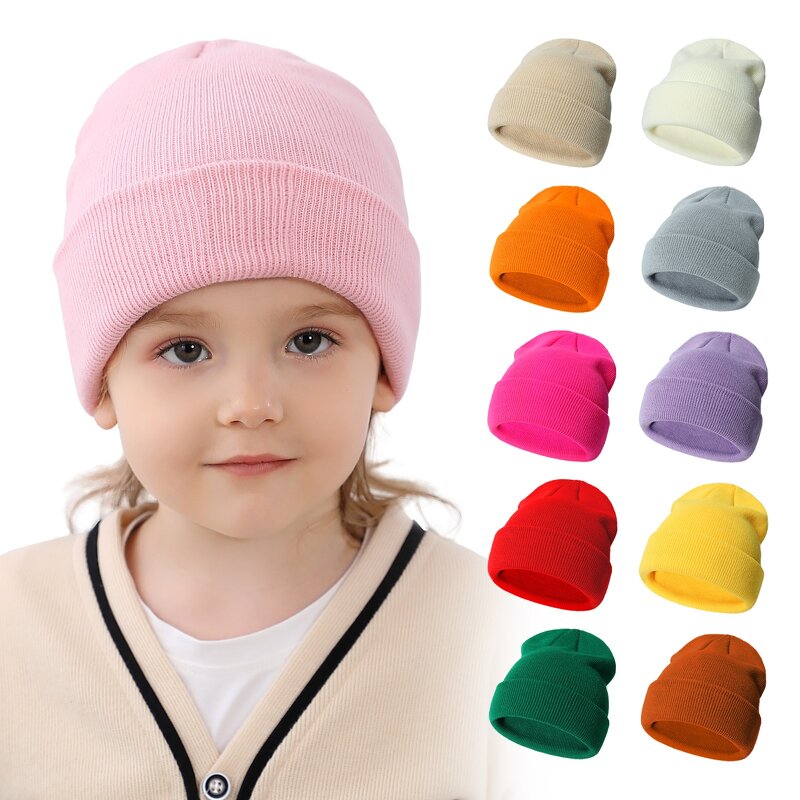 Kids Hats Manufacturer - Wholesale 1-4 Years Winter Double-layer Thick