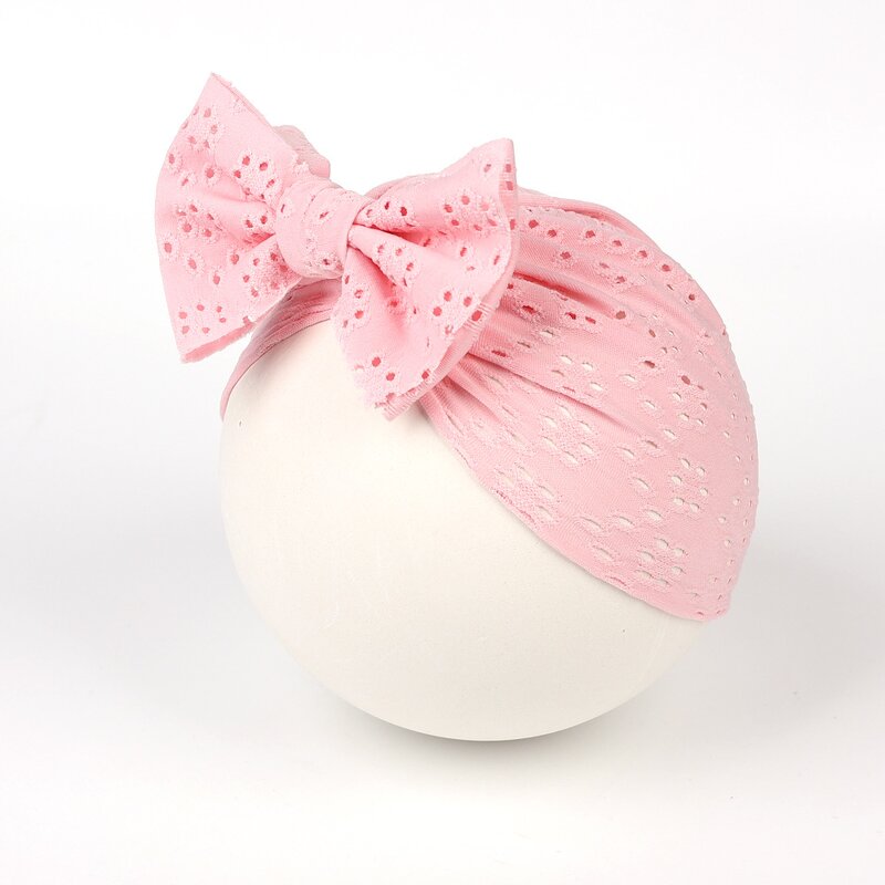 Baby Girl Hat Manufacturer - OEM Spring Summer Big Bow Cotton Outdoor