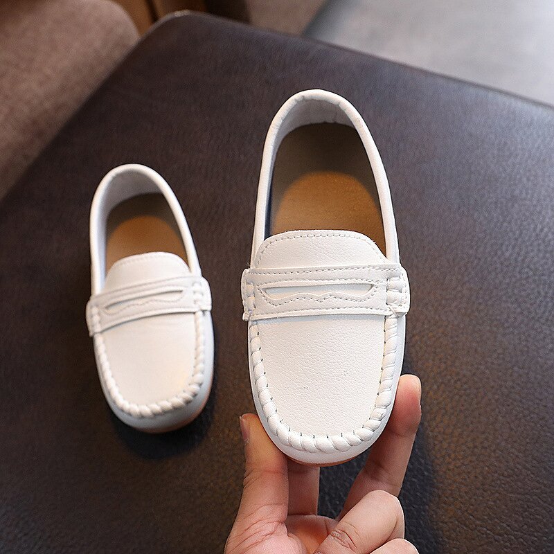 Children's White Shoes Manufacturer - OEM Custom Breathable Spring Summer