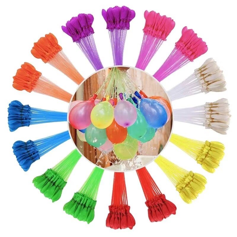 Self-Sealing Balloons Factory - 111pcs 3 Bunch for Party Family