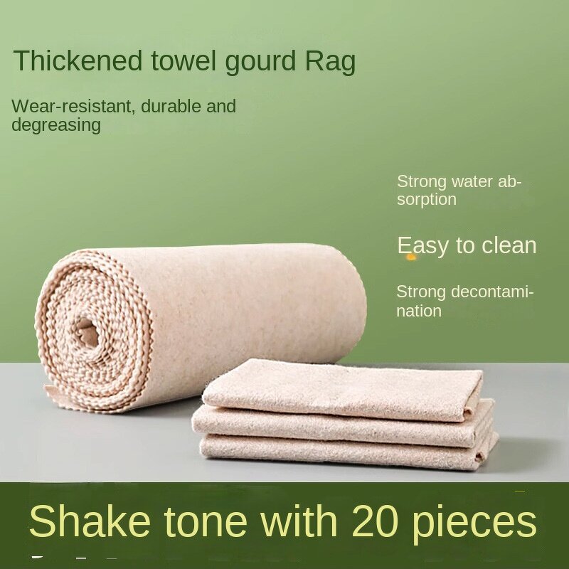 Cleaning Cloth Supplier - Luffa Microfiber Water Absorbent Oil-Free