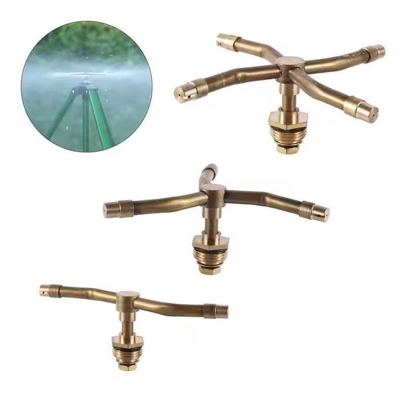Rotating Sprinkler Supplier - 1/2 Inch Brass Nozzle Atomizing