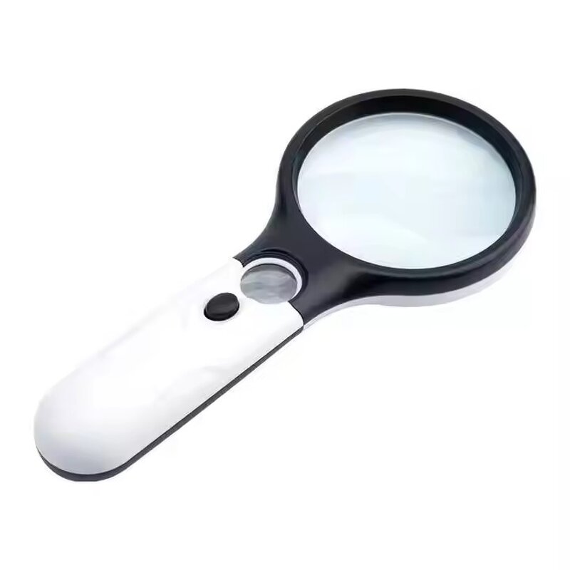 Handheld Magnifier Factory - 45X 3X LED Light for Reading