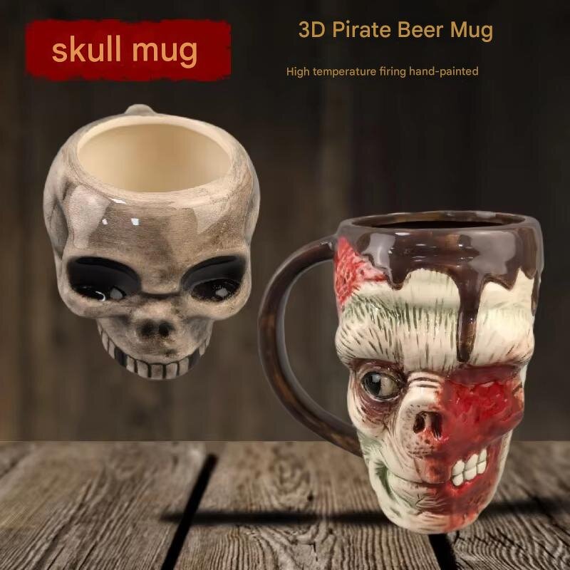 Beer Glasses Supplier - Halloween Skeleton Bar Creative Prank