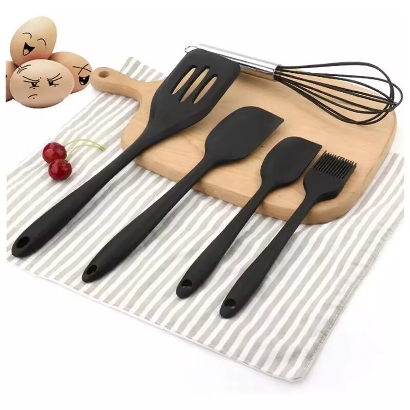 Silicone Baking Tools Factory - 5-Piece Non-Stick Utensils Set