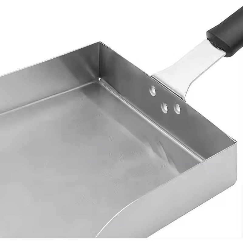 French Fries Scoop Factory - Stainless Steel Griddle Mover Shovel