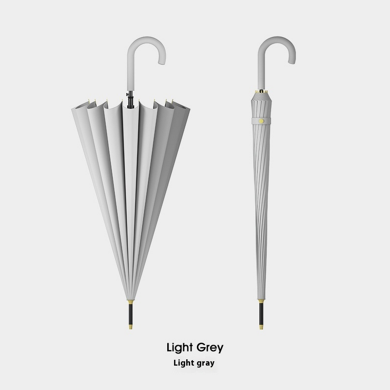 Umbrella Supplier - Double Straight Pole Large Oversized Semi-Automatic