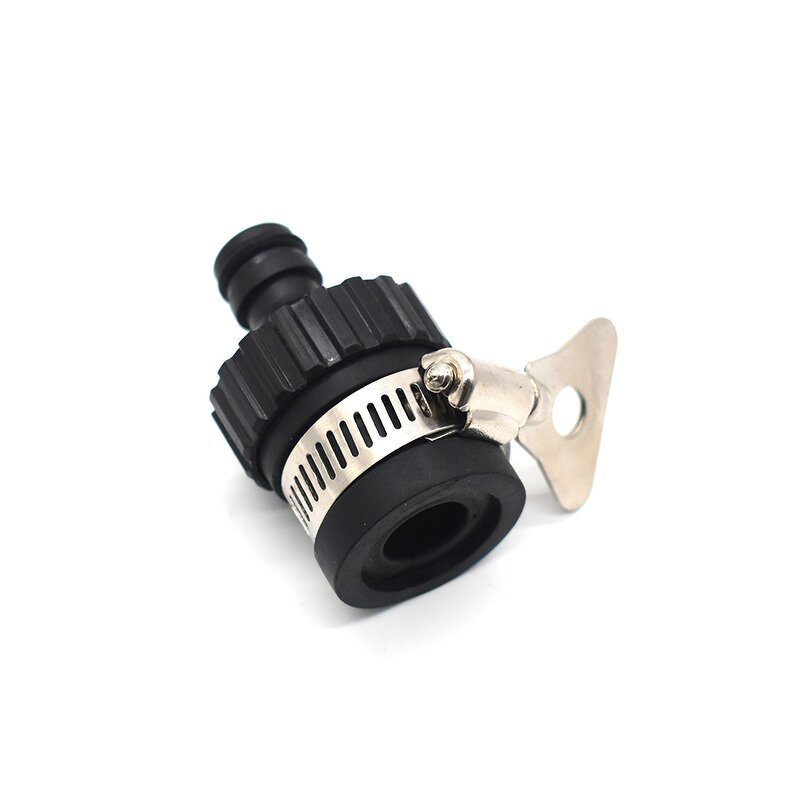 Water Gun Supplier - Black 4-Point Connector Metal Faucet