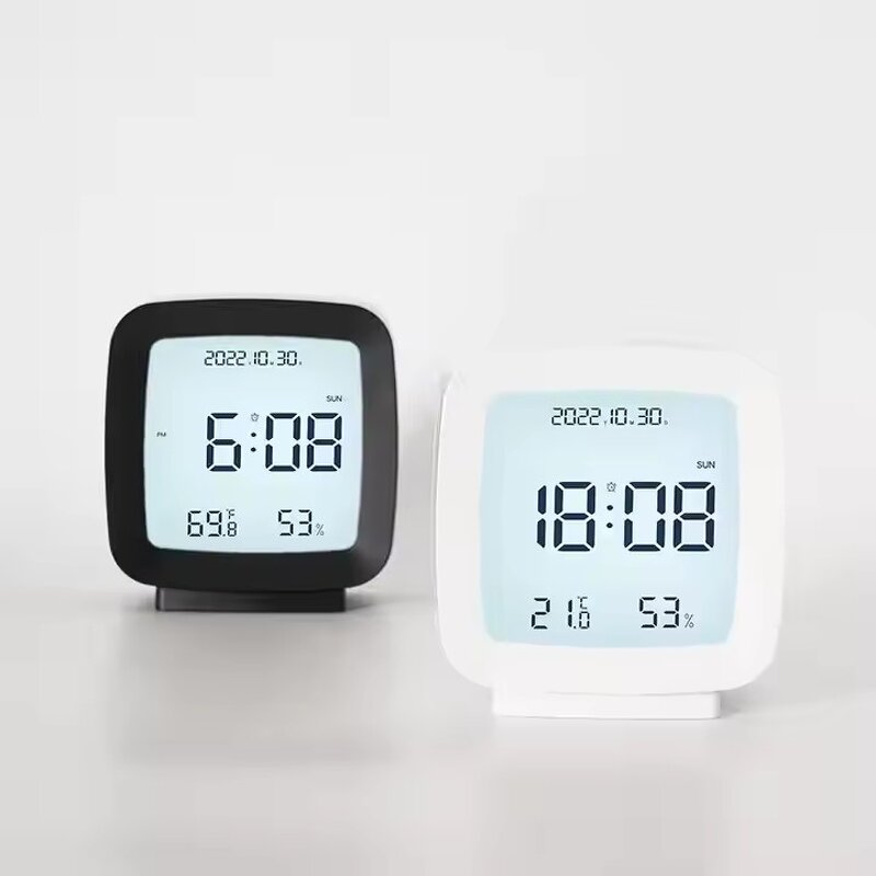 LCD Alarm Clock Supplier - Indoor Temperature Humidity Display