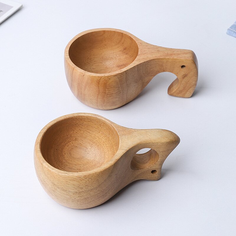 Wooden Cup Factory - Japanese Whole Wood Hook Eco-Friendly