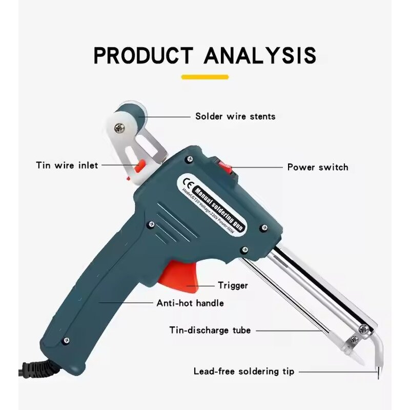 Soldering Gun Factory - 60W 110V/220V Automatic External Heating
