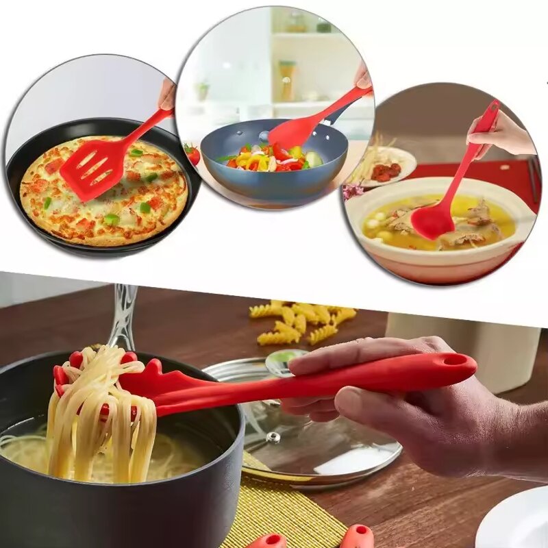 Silicone Baking Tools Factory - 5-Piece Non-Stick Utensils Set