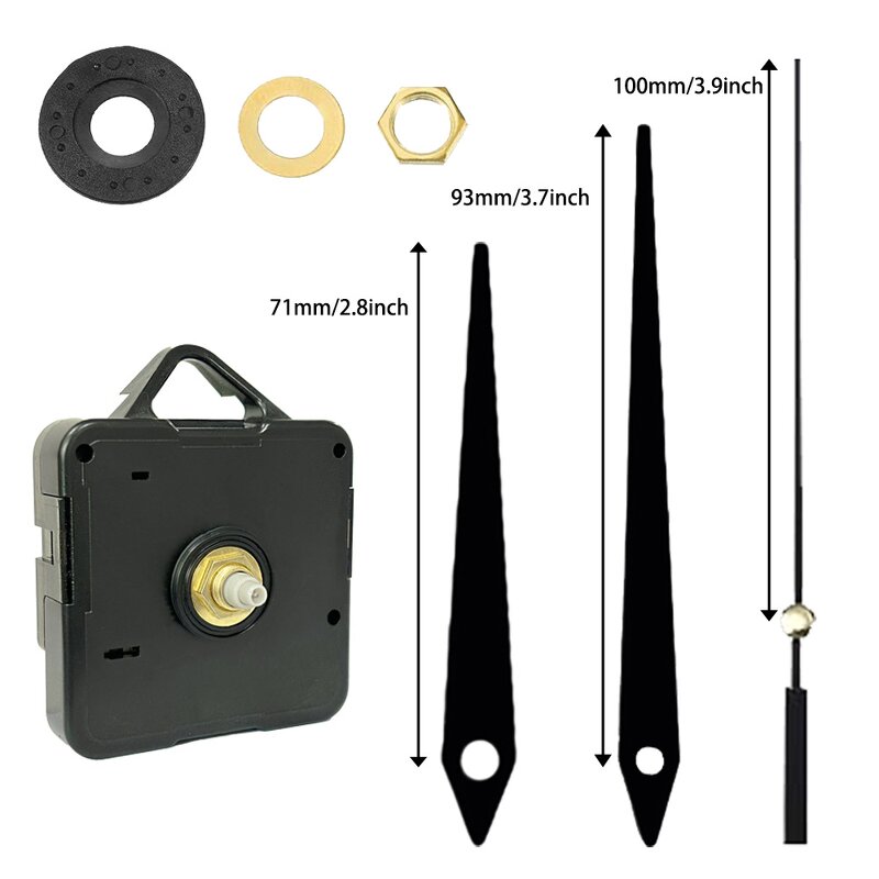 Quartz Clock Movement Factory - 5168 Metal Pointer DIY Repair