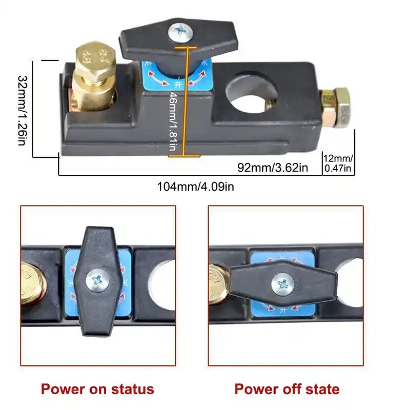 Battery Switch Supplier - Pure Copper Anti-Leakage Power-Off Clip