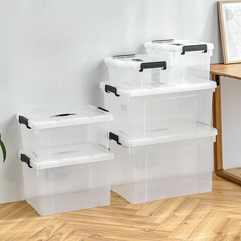 Storage Box Supplier - Waterproof Transparent PP Plastic Large