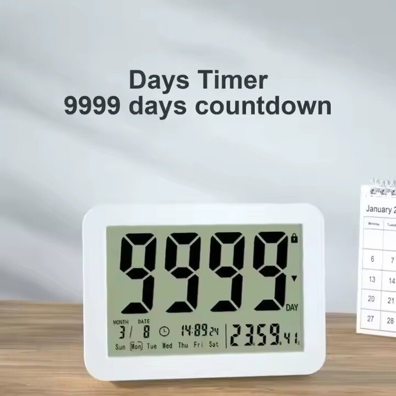 Digital Countdown Timer Supplier - 9999-Days Large Screen Electronic